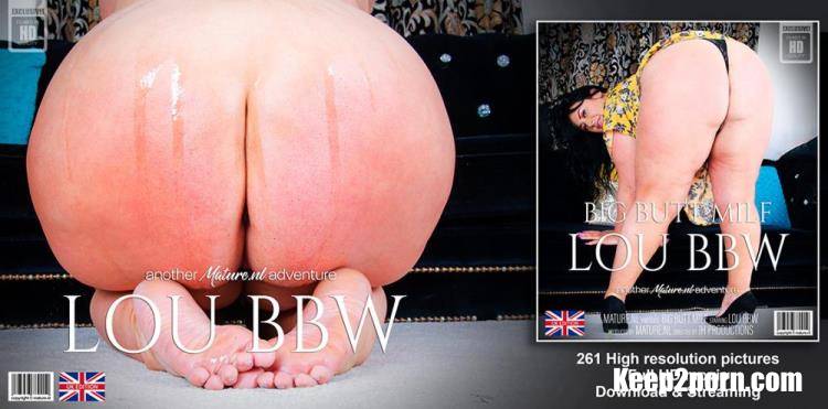 Lou BBW (EU) (35) - Curvy Big butt Milf Lou BBW with her big breasts is going solo [Mature.nl / FullHD 1080p]