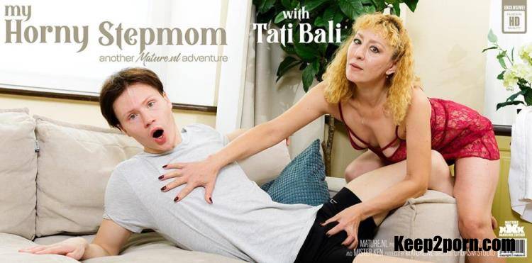Mister Ken (25), Tati Bali (50) - Mature Tati Bali does her stepson at home while her husbands at work [Mature.nl / FullHD 1080p]