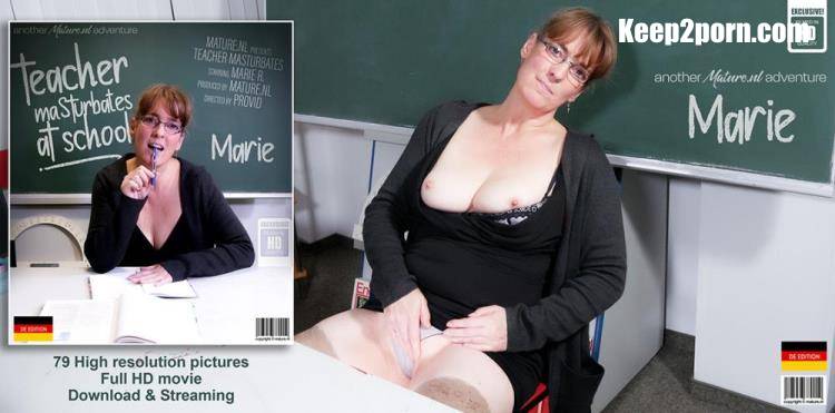 Marie R (EU) (49) - Schoolteacher Marie is a mature nympho that loves to masturbate in class [Mature.nl / FullHD 1080p]