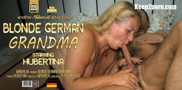Hubertina (53) - Blonde German grandma with big tits fucks & sucks a hard cock [Mature.nl / SD 576p]