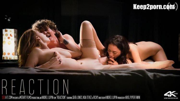 Noa Tevez, Sata Jones, Ricky - Reaction [SexArt, MetArt / FullHD 1080p]