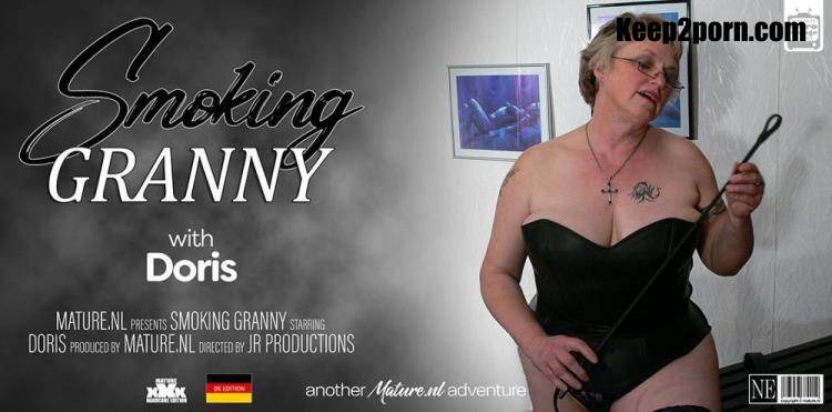 Doris (52) - Horny granny Doris is smoking a sigaret while she's rubbing her pussy [Mature.nl / SD 540p]