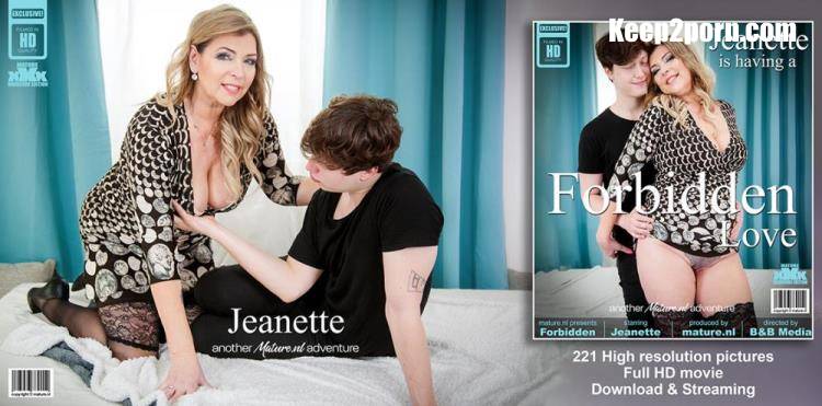 Jeanette (57), Lenny Yankee (26) - An old and young forbidden affair between a toyboy and MILF Jeanette gets wet and wild [Mature.nl / FullHD 1080p]