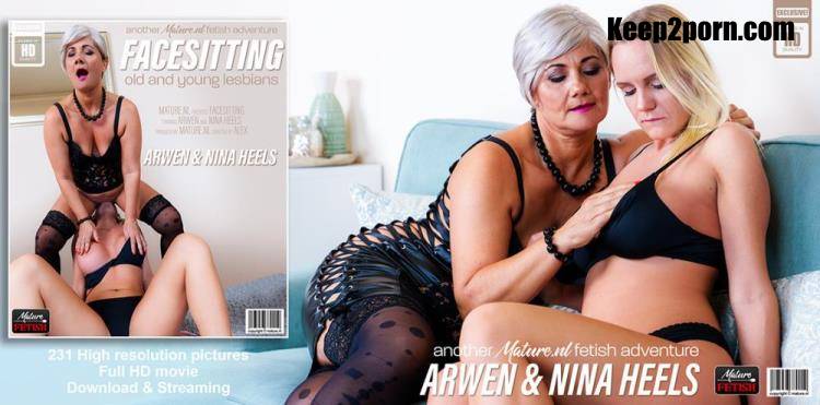 Arwen (51), Nina Heels (24) - Old and young facesitting lesbians MILF Arwen and young Nina Heels love their naughty fetish [Mature.nl / FullHD 1080p]