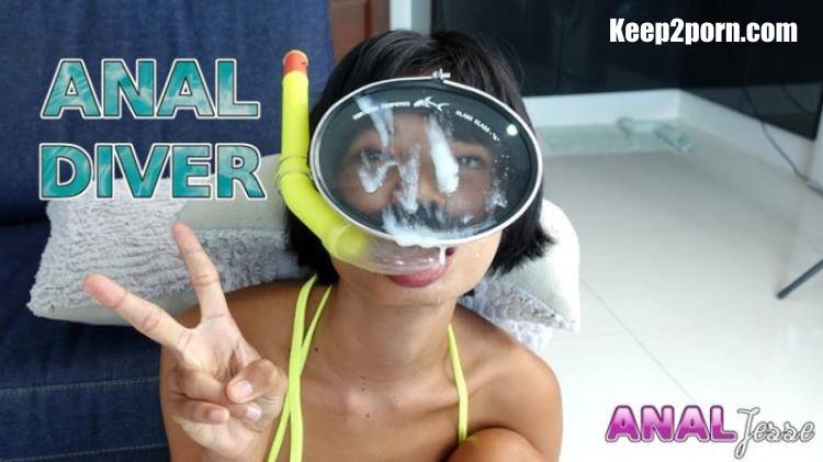 Anal Jesse - Anal Diver Gets Her Asian Ass Stretched [AnalJesse, ManyVids / FullHD 1080p]