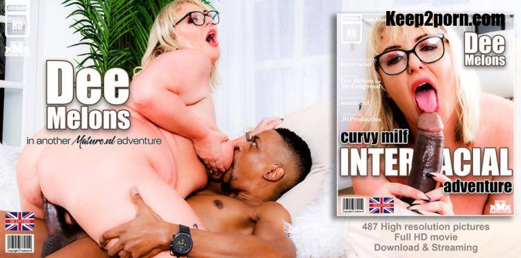 Dee Melons - British MILF Dee Melons with her big as and big tits goes for a big black cock [Mature.nl / FullHD 1080p]