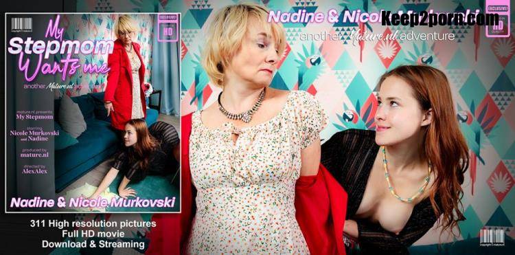 Nadine (48), Nicole Murkovski (21) - Mature Nadine seduces her small breasted teen stepdaughter Nicole Murkovski into hot lesbian sex [Mature.nl / FullHD 1080p]