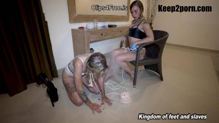 Clumsy bitch part 4 [Kingdom Of Feet And Slaves / FullHD 1080p]