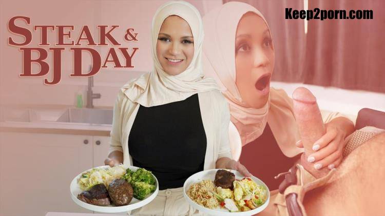 Jazmine Cruz - Steak and Blowjob Day [HijabMylfs, MYLF / FullHD 1080p]
