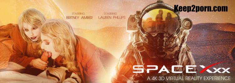 Lauren Phillips, Britney Amber - SpaceXXX [VRBangers / UltraHD 4K 3072p / VR]