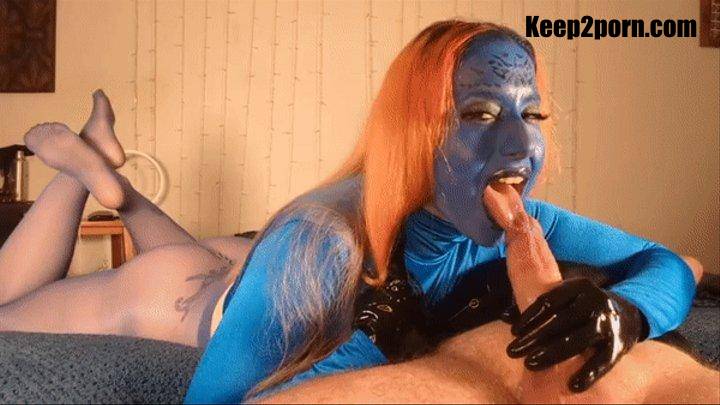 Galas Baloons - Mystique Cosplay 69 Blowjob [Clips4sale / FullHD 1080p]