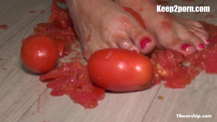 TAWorship - Ambers Tomato Food Foot Fetish [FullHD 1080p]