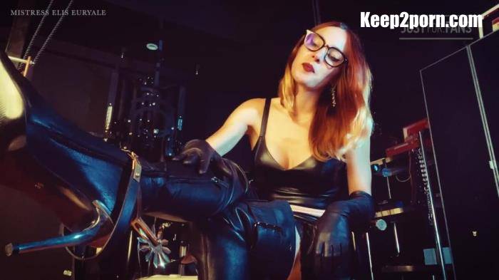 Mistress Elis Euryale - Leather Boots and Spurs [FullHD 1080p]