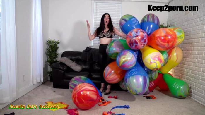 JJ Balloon Inflatables - Femdom Mistress Destroys Your Balloons [FullHD 1080p]