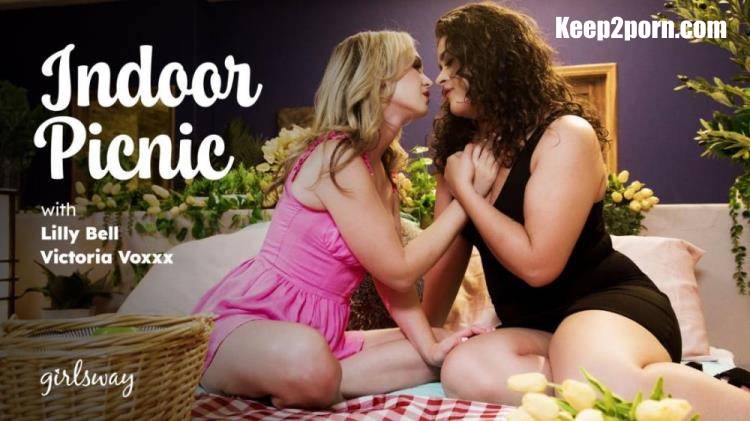 Victoria Voxxx, Lilly Bell - Indoor Picnic [GirlsWay, AdultTime / FullHD 1080p]