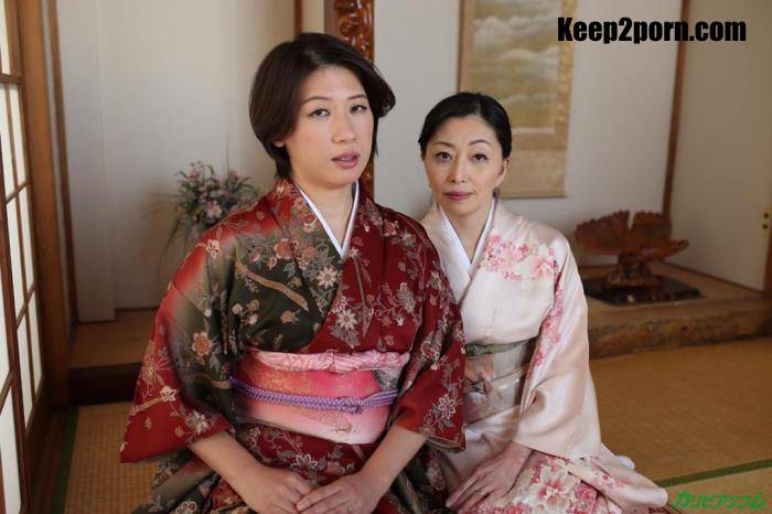 Yuriko Hosaka, Shoko Takashima - Threesome in Kimono! [FullHD 1080p]