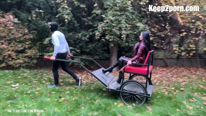 Carriage riding for Queen Evilwoman [FetishChateauDommes / FullHD 1080p]
