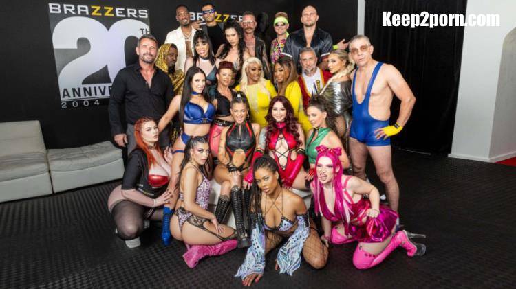 Abigaiil Morris, Alexis Fawx, Angela White, Cherie Deville, Gal Ritchie, Kayley Gunner, Kira Noir, Lily Lou, Luna Star, Monique Alexander, Queenie Sateen, Ryan Reid - Brazzers Presents: 20 For 20 [BrazzersExxtra, Brazzers / SD 480p]