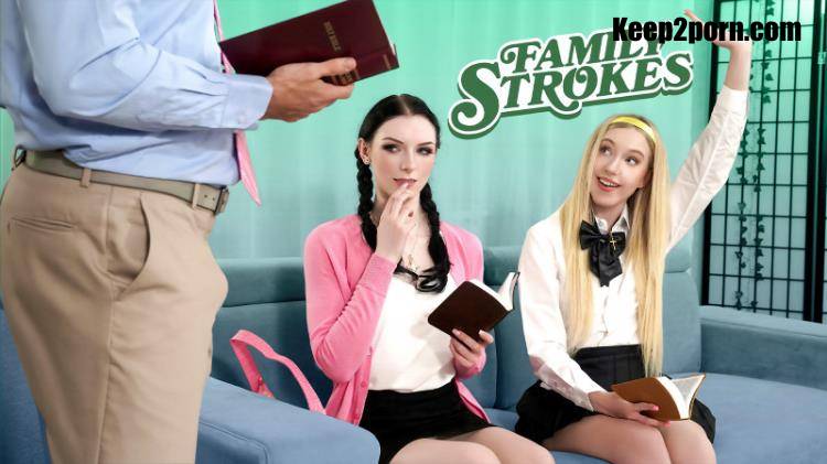 Celestina Blooms, Kallie Taylor - Bible Study [FamilyStrokes, TeamSkeet / HD 720p]