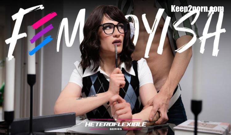 Tootsy, Leo Louis - Young Buck Bends Over Femboy Nerd For Study Break [AdultTime, HeteroFlexible / FullHD 1080p]