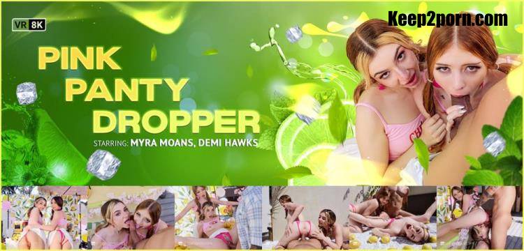 Demi Hawks, Myra Moans - Pink Panty Dropper [VRBangers / UltraHD 4K 4096p / VR]