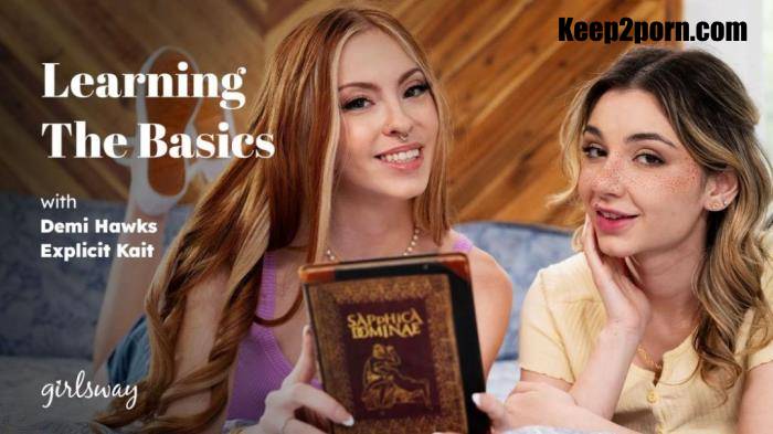 Demi Hawks, Explicit Kait - Learning The Basics [FullHD 1080p]