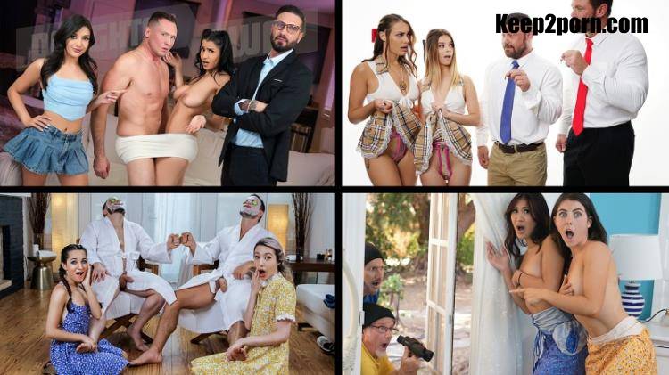 Freya von Doom, Natalie Brooks, Melody Marks, Keira Croft, Penelope Woods, Maya Woulfe, Roxie Sinner, JC Wilds, Mina Luxx, Theodora Day, Sweet Sophia, Molly Little, Myra Moans - Best of Daughter Swap [SwappzFeatures, TeamSkeet / SD 360p]