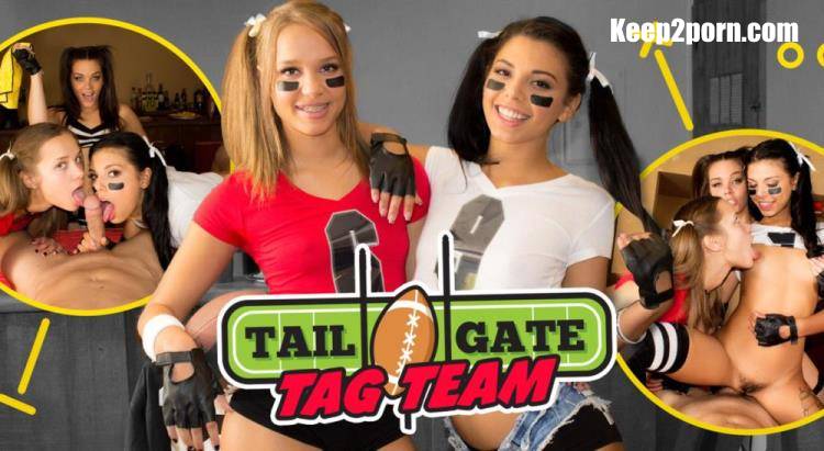 Gina Valentina, Kimber Woods, Liza Rowe - Tailgate Tag Team [WankzVR / UltraHD 4K 3456p / VR]