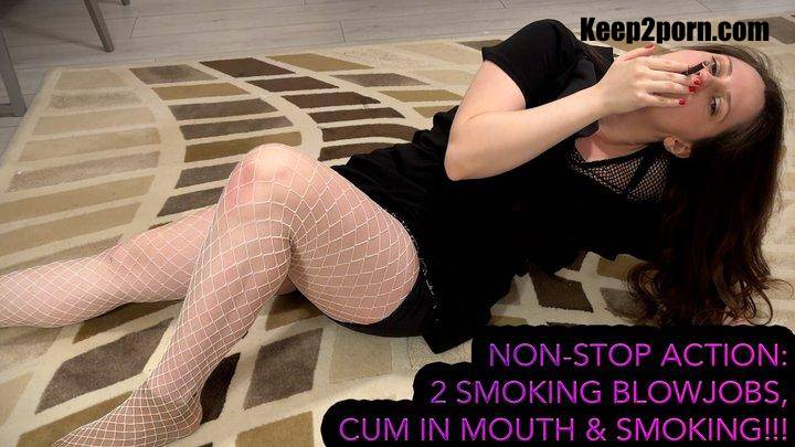 LollipopSoles - Two Smoking Blowjobs Non - Stop: Smoke N Your Cum in My Mouth [Clips4Sale / FullHD 1080p]