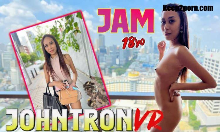 Jam - 18yo Thai Top Model Seduced Into Her First Porn [JohnTron VR, SLR / UltraHD 4K 2880p / VR]