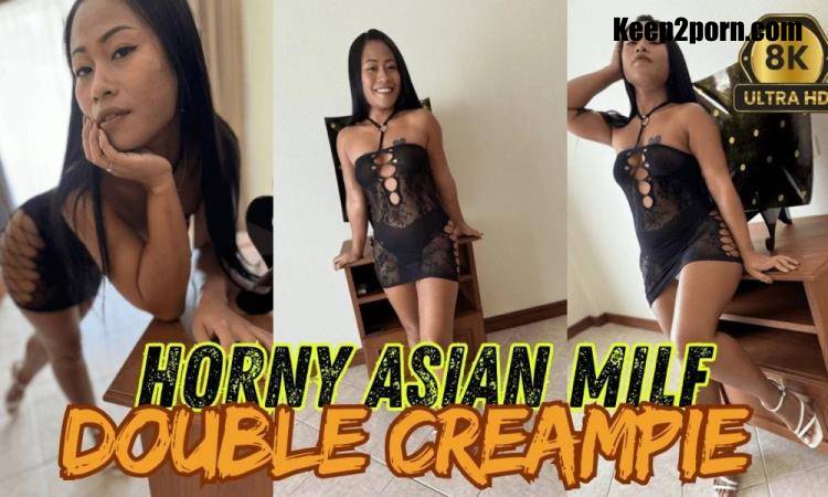 Rachel Pizzolato - Horny Asian MILF Double Creampie [AsianSexVR, SLR / UltraHD 4K 3840p / VR]