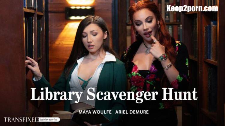 Maya Woulfe, Ariel Demure - Library Scavenger Hunt [Transfixed, AdultTime / UltraHD 4K 2160p]