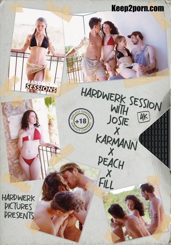 Josie Boo, The Swedish Peach - Session Couples Foursome with Josie & Karmann and Peach & Fill [HardWerk / FullHD 1080p]