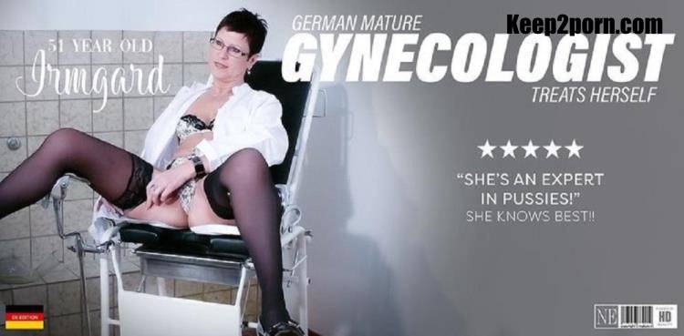 Irmgard (EU) (51) - Irmgard is a German cougar gynecologist who takes her expertise on herself to get an orgasm [Mature.nl / FullHD 1080p]