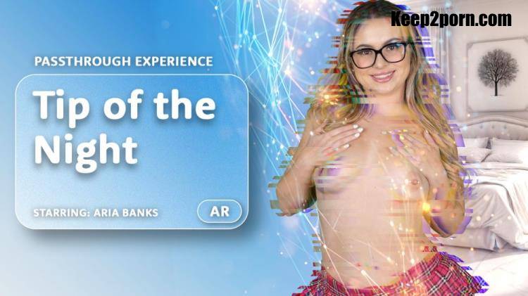 Aria Banks - Tip of the Night [Passthrough] [AR Porn, VRPorn / UltraHD 4K 4000p / VR]