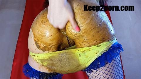 AnnaCoprofield - Dirty Yellow Panties [ScatShop / FullHD 1080p / Scat]