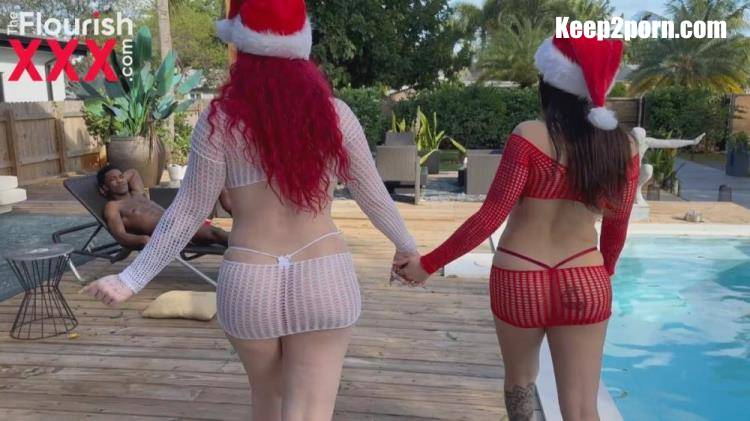 Anna Chambers, Arietta Adams - Christmas Threesome [FlourishXXX / FullHD 1080p]