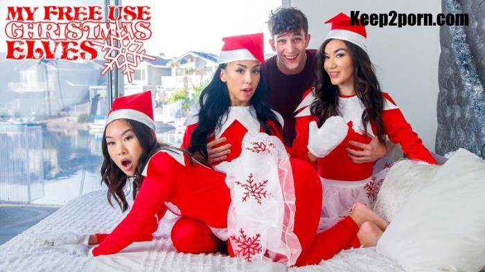 Bianca Bangs, Kimmy Kimm, Sawyer Cassidy - My Free Use Christmas Elves - S28:E2 [FullHD 1080p]